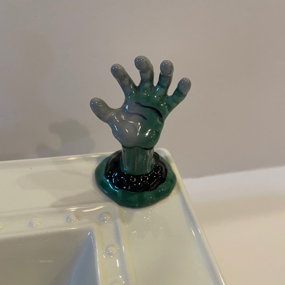 Nora Fleming mini- RETIRED- Haunted Hand